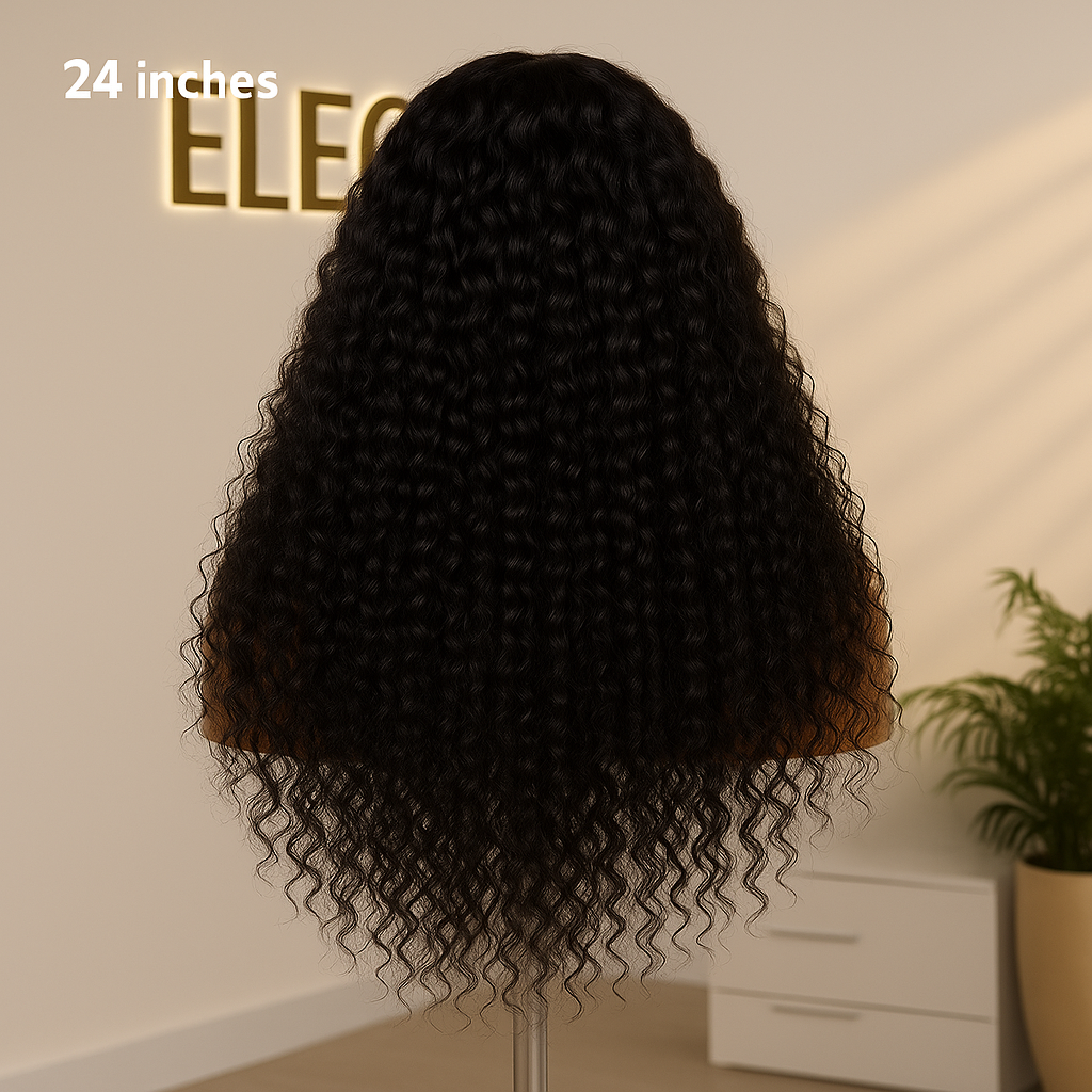 InvisiBlend - 180% Curly Wig HD Invisible Lace