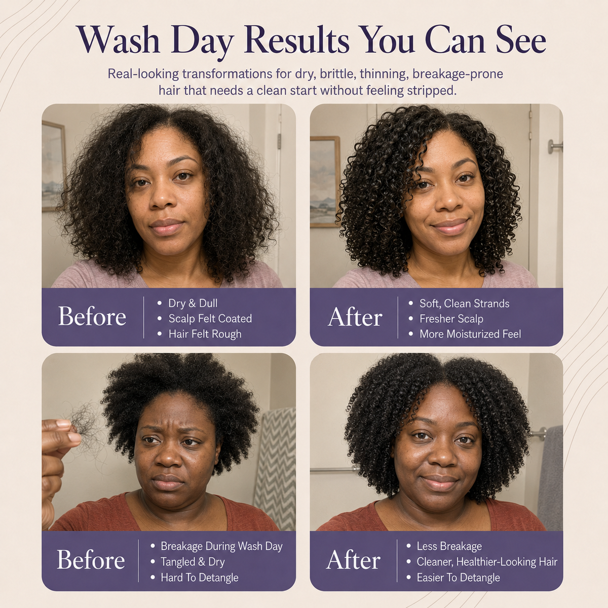 Infused Shampoo: Black Hair Formulated