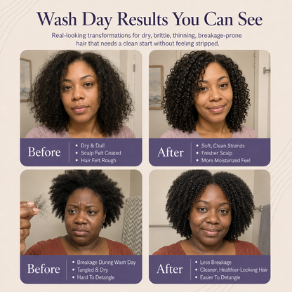 Infused Shampoo: Black Hair Formulated