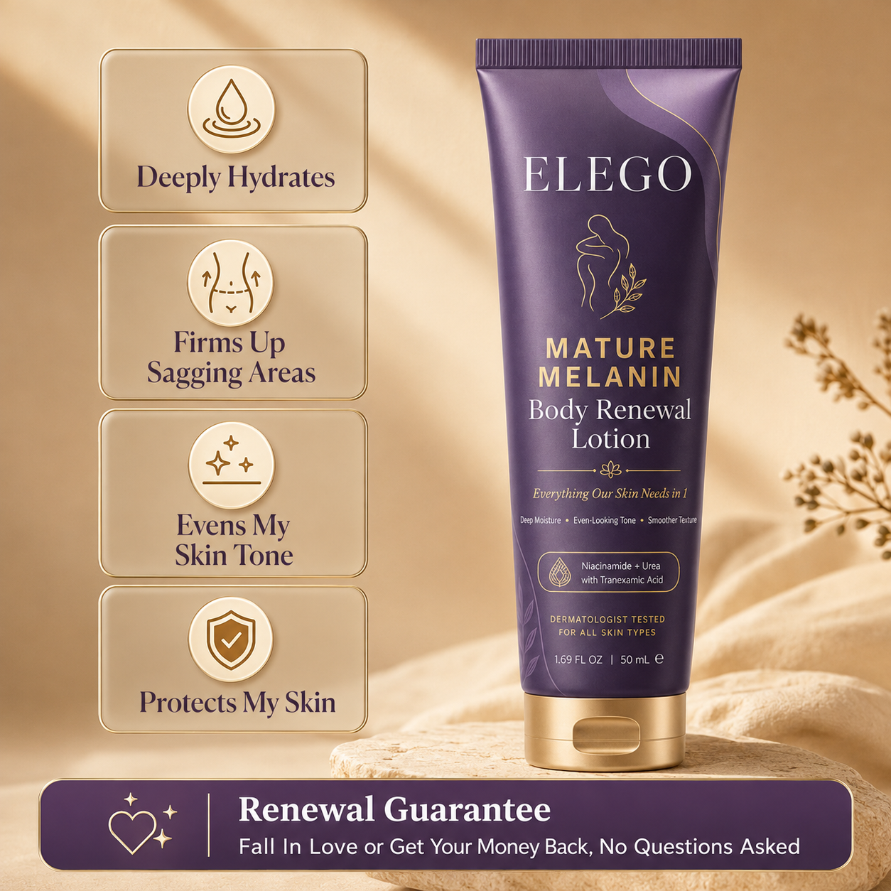 Mature Melanin™ Body Renewal Lotion