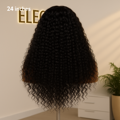 InvisiBlend - 180% Curly Wig HD Invisible Lace