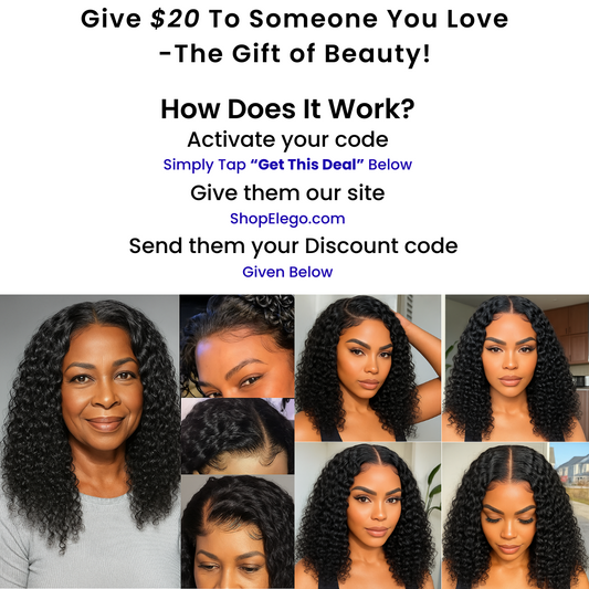 Your $20 Discount Code: 20HAIR4U