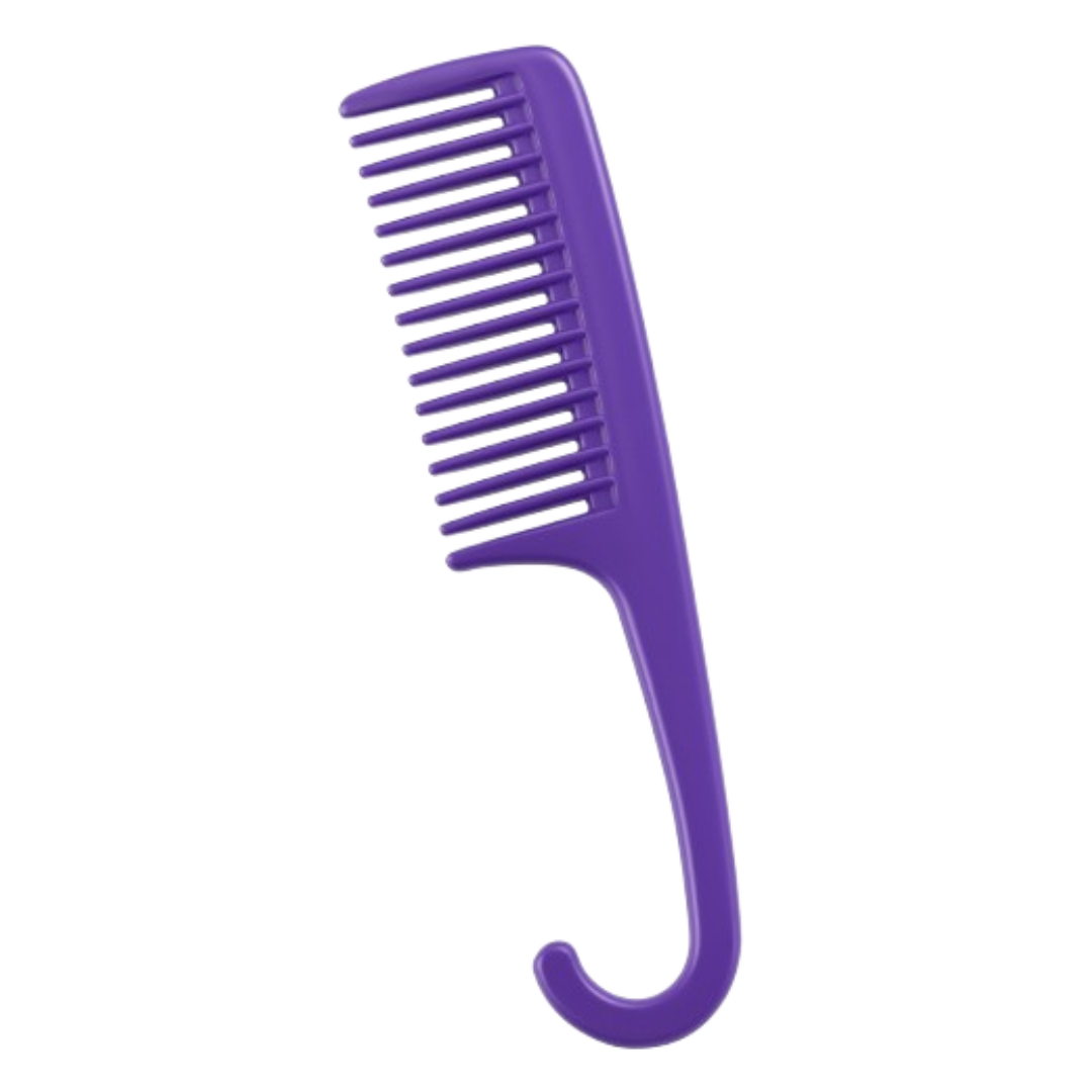 Hairdressing comb wide tooth comb
