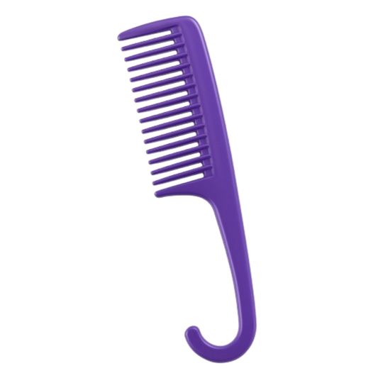 Hairdressing comb wide tooth comb