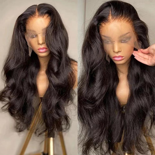 Bangs n' Beauty - Curtain Bangs Glue less HD Invisible Lace Wig